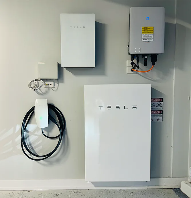EV Charger Tesla and Tesla Powerwall EV Charger Tesla and Tesla Powerwall