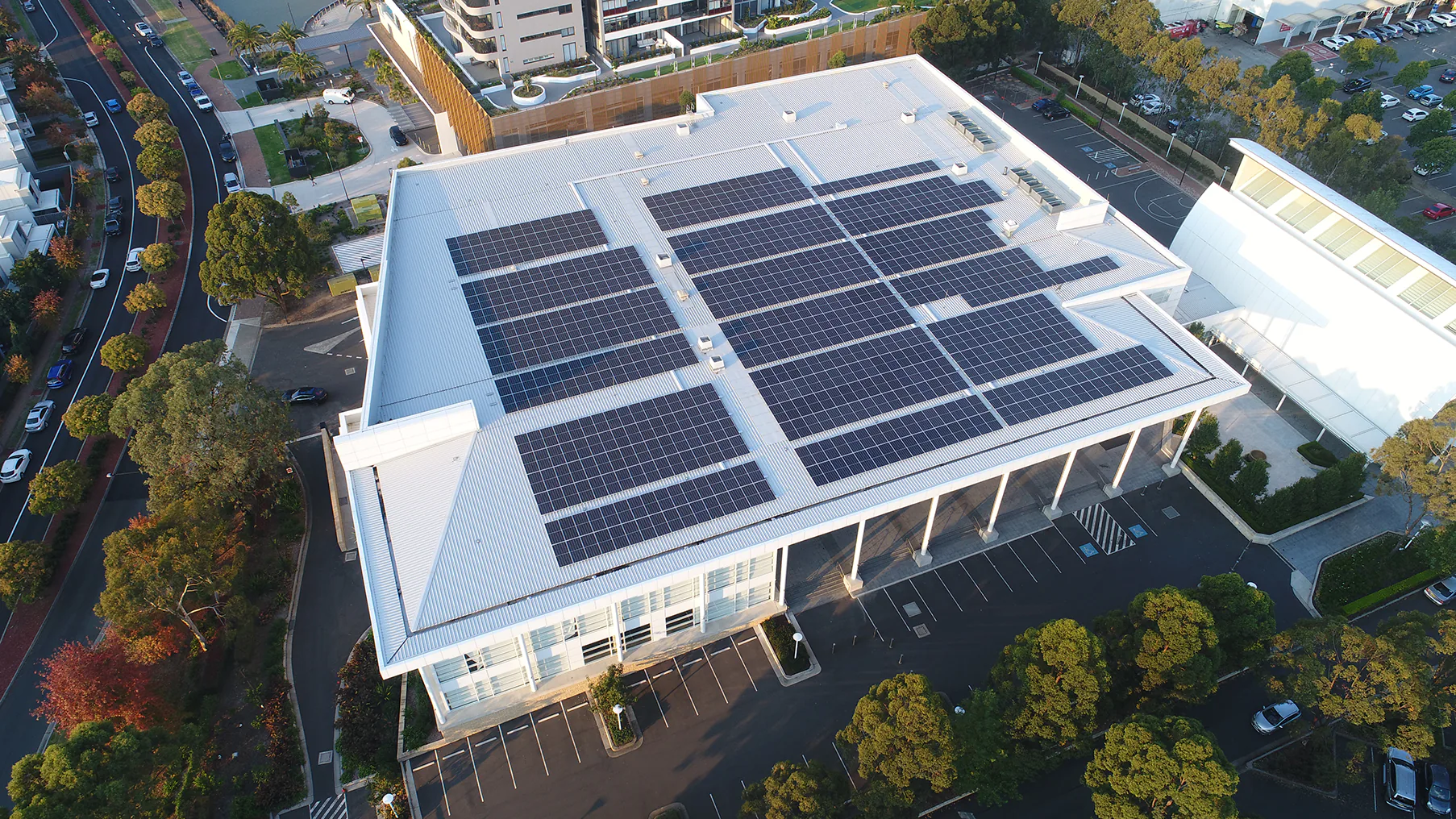 Hillsong Church Solar Panel Install PSD Commercial Solar Panel Install Illawarra