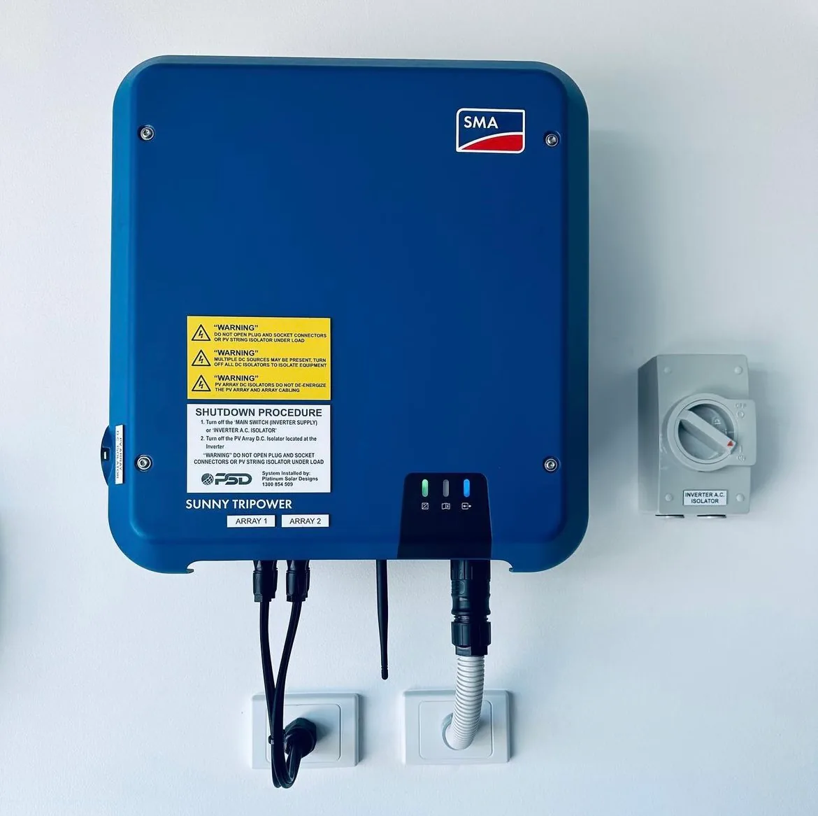 SMA Inverter Solar Inverter Install Illawarra