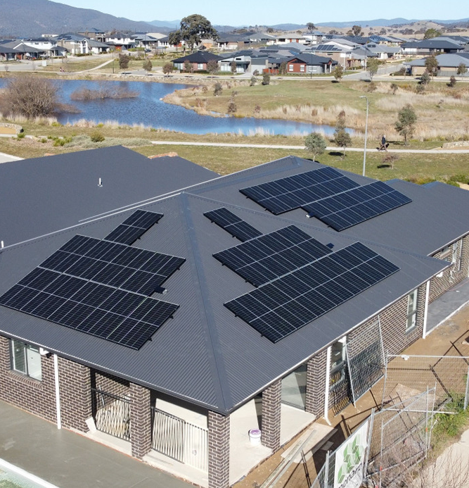 Canberra Solar Panel Install