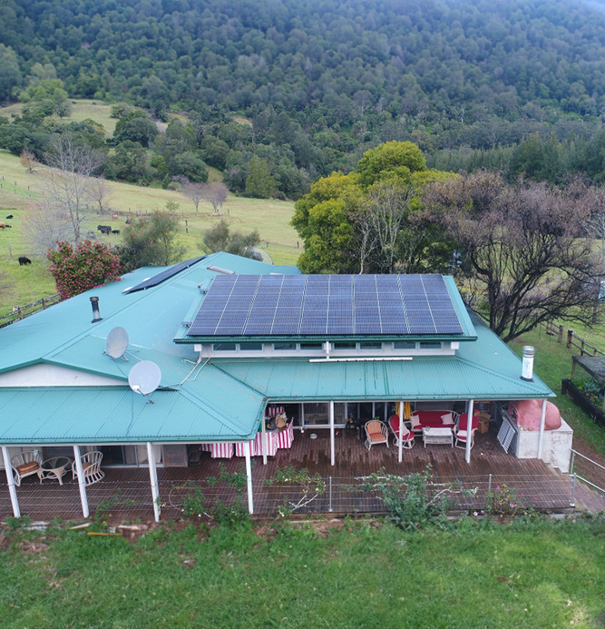Kangaroo Valley Solar Panel Install