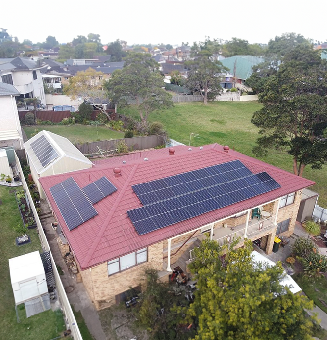 Barrack Heights Solar Panel Install Wollongong