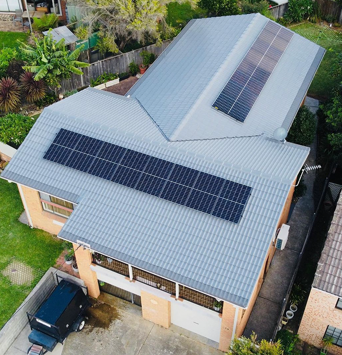 Kiama Solar Panel Install